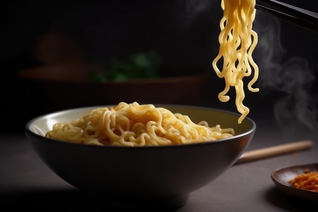 Japanese chinese noodle Generate Ai