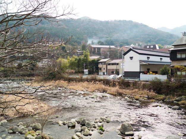 Japanese countryside scenery