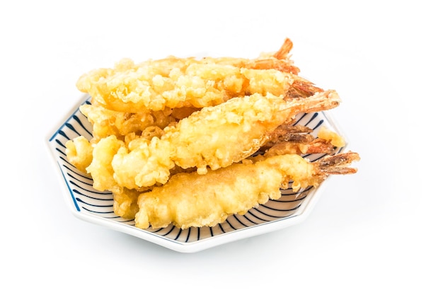 Japanese Cuisine heerlijke gefrituurde tempura garnaal