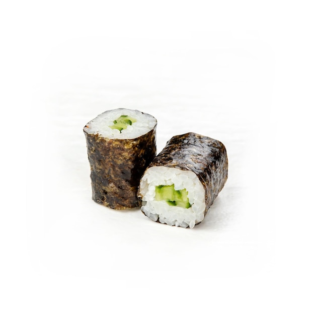 Japanese cuisine on a white background