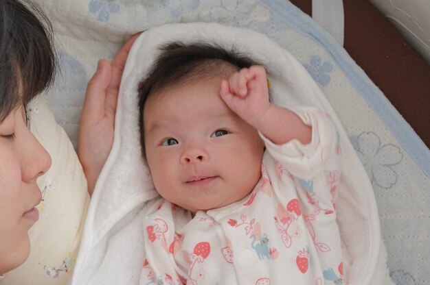 写真 日本のかわいい赤ちゃん