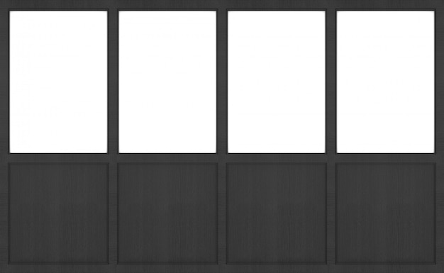 日本の暗い木製のドアの壁のテクスチャデザインの背景。