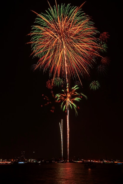 Japanese firework background