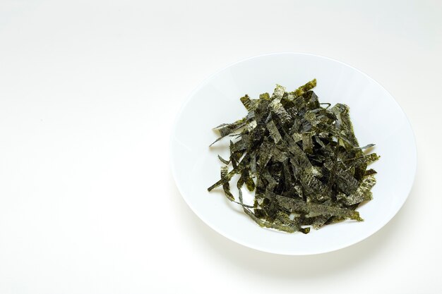 Japanese food nori dry seaweed