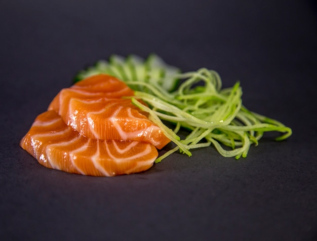 Japanese food traditional sashimi