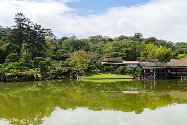 日本庭園と長浜城