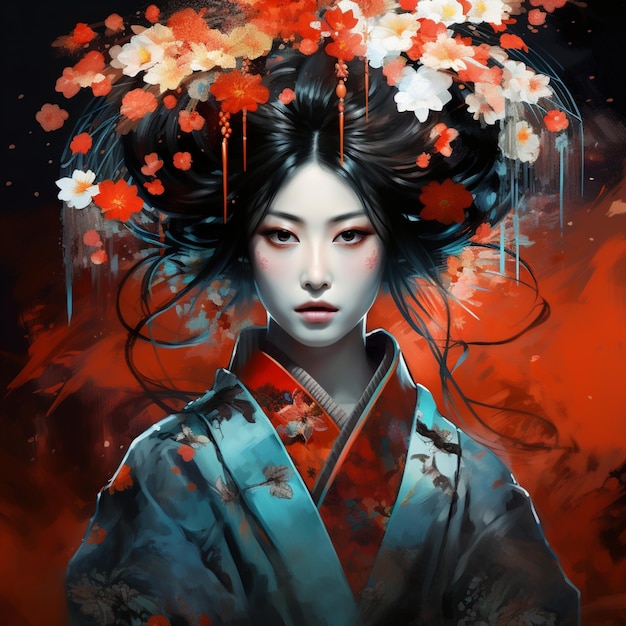 Japanese geisha