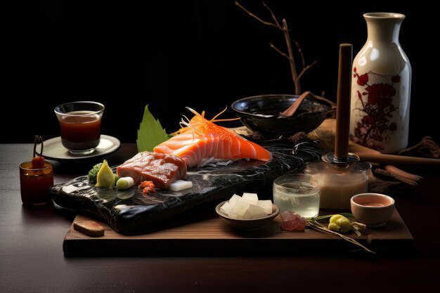 Japanese Gourmet Experience Culinary Stock Images