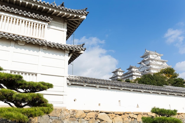 Japanese Himeji castle