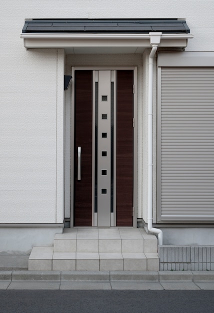 Photo japanese house entrance