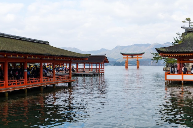 Japanese Itsukushima Shrine