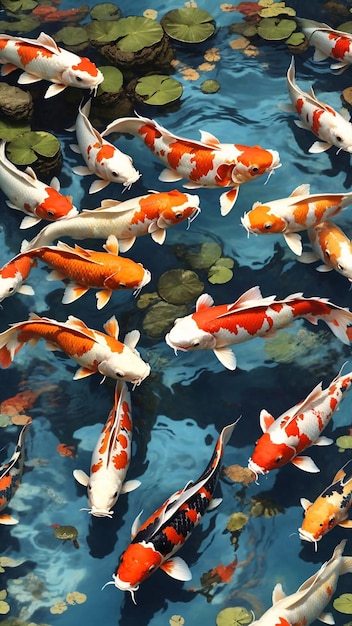 Japanese Koi Pond