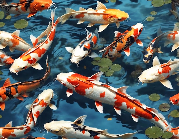 Japanese Koi Pond