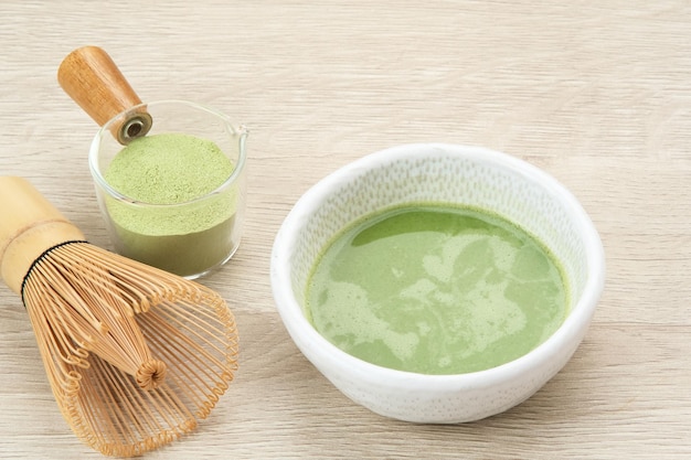 Japanese Matcha Drink traditional green tea