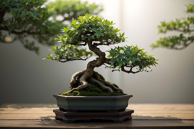 Japanese mini small plant tree oriental bonsai art