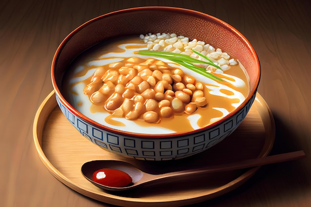 Japanese Natto food