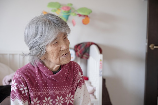 Japanese old woman