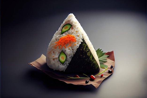 Japanese Onigiri food