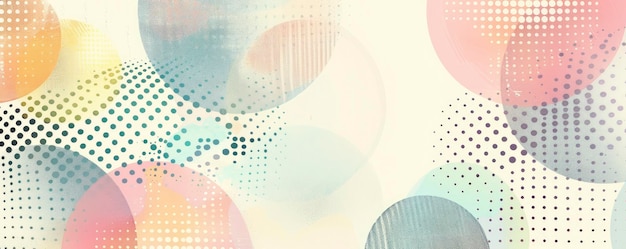 Photo japanese pattern in combination of pastel colors and light tones plain style