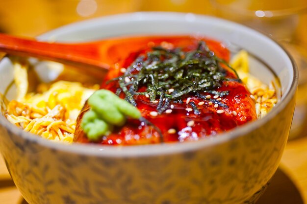 Photo japanese ramen noodles