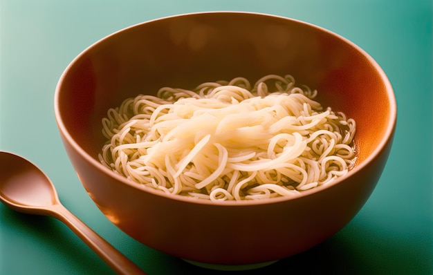 日本のラーメンのスパイシーなソース、古代の食べ物