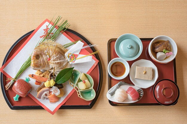 japanese set dishes