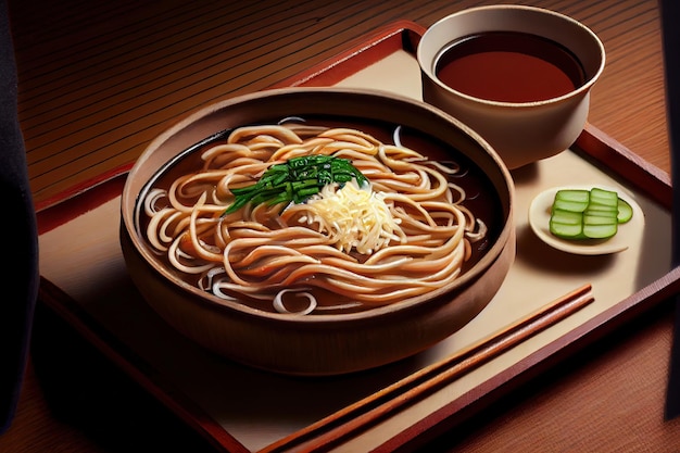 Japanese Soba food