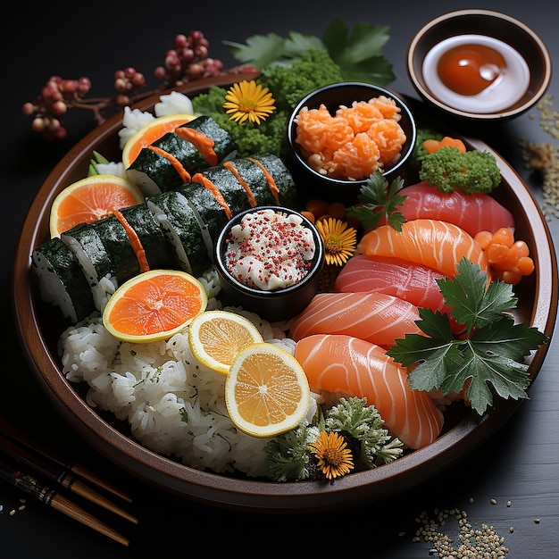 Японские суши в деталях