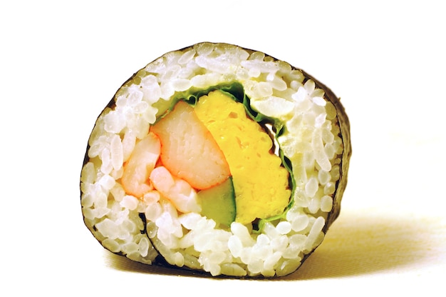 Japanese sushi roll