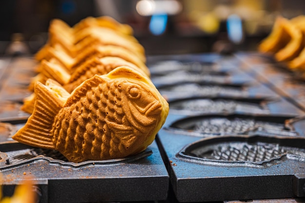 Japanese sweets named Taiyaki