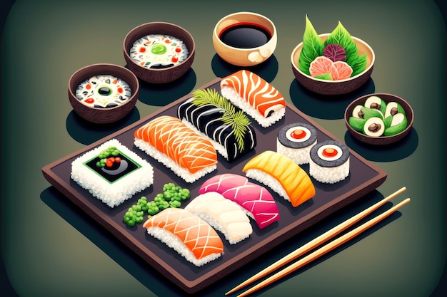 Japanese Traditional Cuisine: Sushi