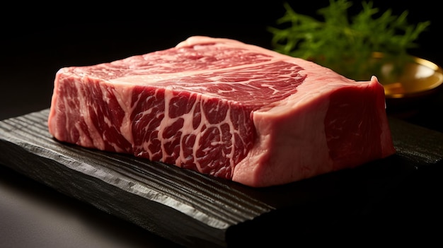 Japanese Wagyu Beef with High Marbling