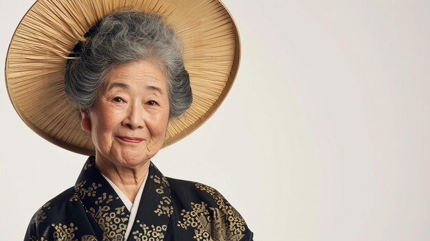 Photo japanese woman with hat