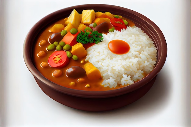 Japans Curry Rijstvoedsel