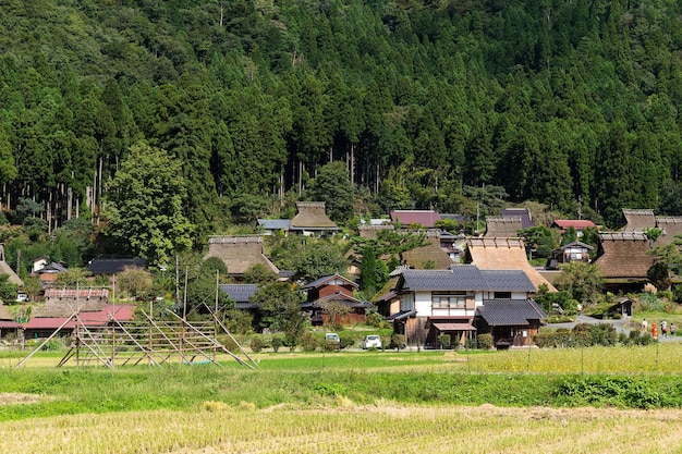 Japans miyama-dorp