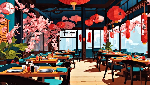 Japans restaurant Vector