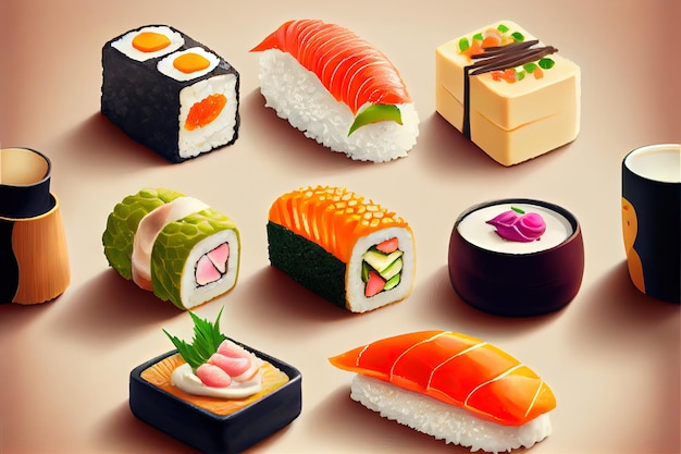 Japans sushi-eten