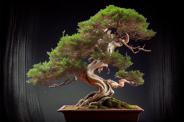 Japanse bonsai jeneverbes twist stam