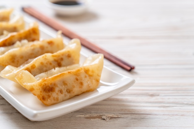 Japanse gyoza of dumplings snack