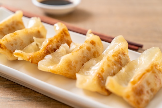 Japanse gyoza of dumplings snack