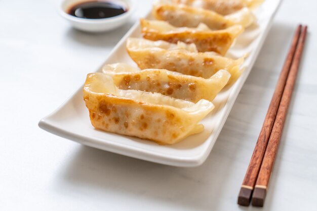 Japanse gyoza of dumplings snack