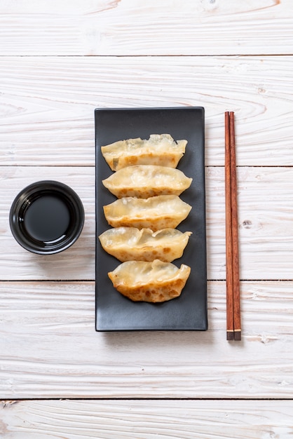 Japanse gyoza of dumplings snack