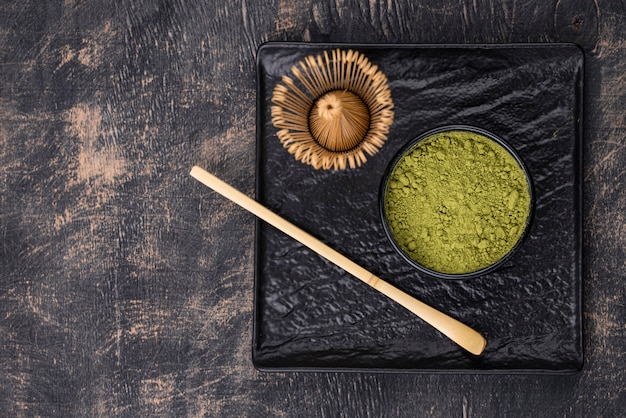 Japanse matcha groene thee poeder