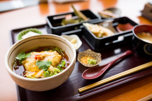 Japanse tofu-keuken