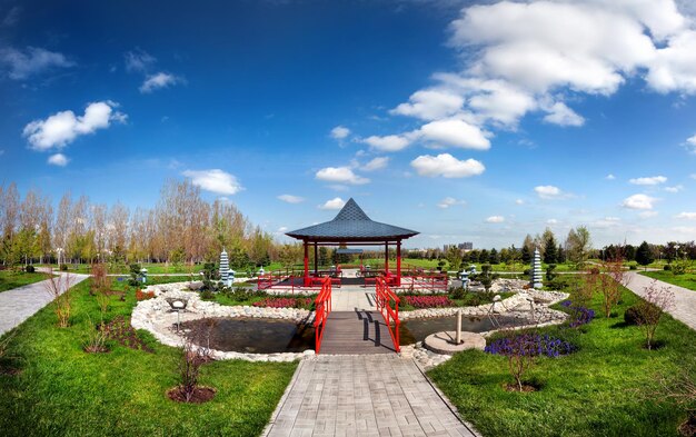 Japanse tuin in Almaty