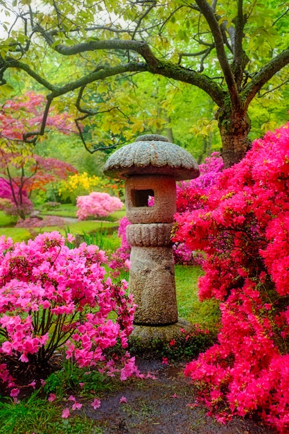 Japanse tuin, Park Clingendael, Den Haag, Nederland