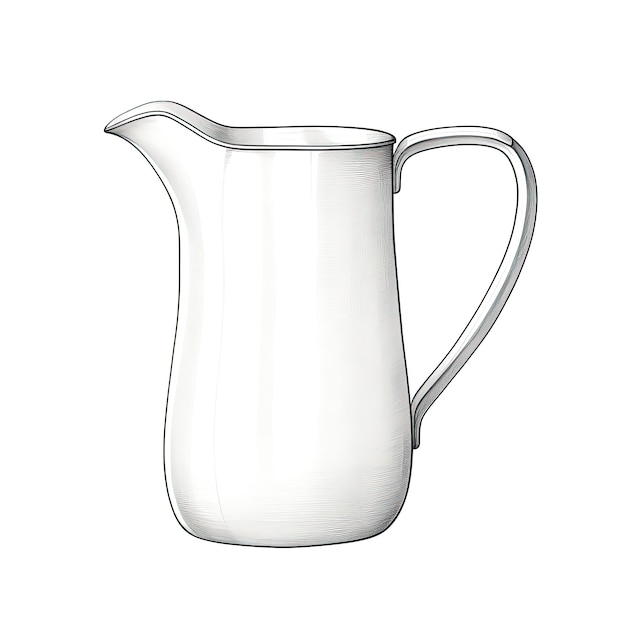 Jar milk jug ai generated
