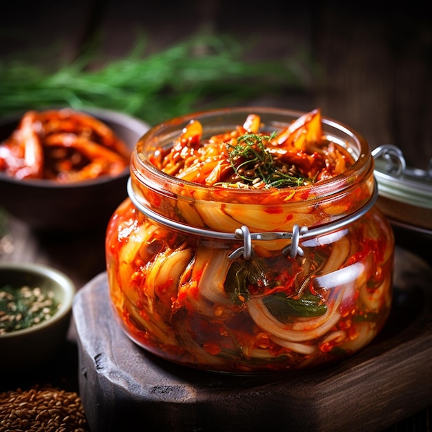 a jar of pasta with a spoon in it that says " veggies ".