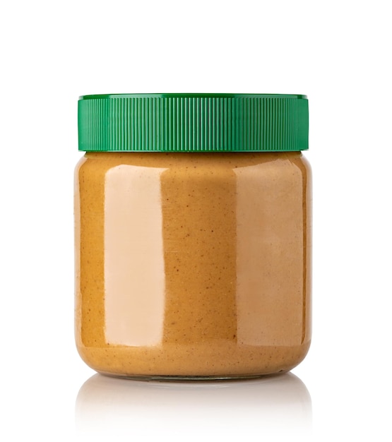 Photo jar of peanut butter