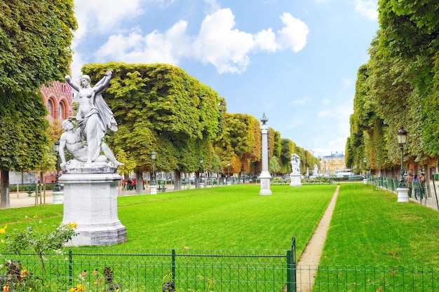 Jardin du Luxembourg (Jardin du Luxembourg) in Parijs, Frankrijk